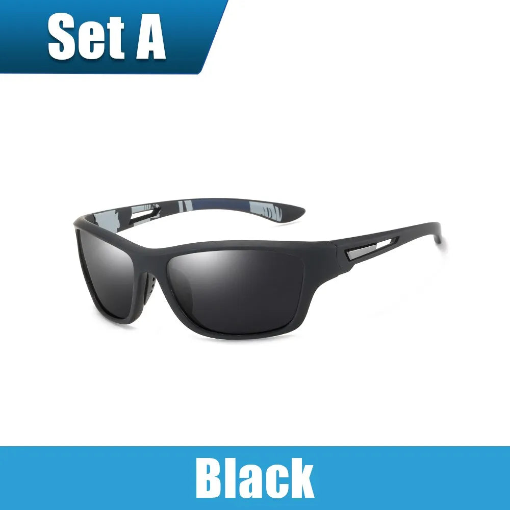 Polarized Mens Cycling Sunglasses UV Protection Sport Polarized for Men Women Outdoor Driving Camping Hiking Fishing Bicycles-WAYBIKER