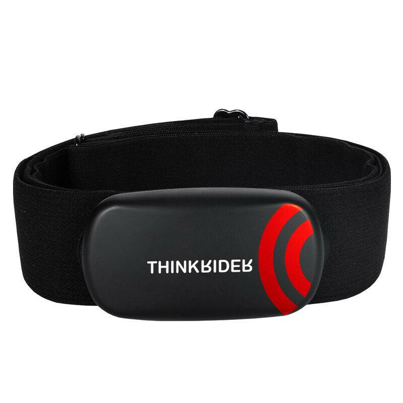 ThinkRider Heart Rate Monitor Chest Strap ANT+ BLE 4.0 Fitness Sensor Compatible Belt Wahoo Polar Garmin Connected Cycl-WAYBIKER