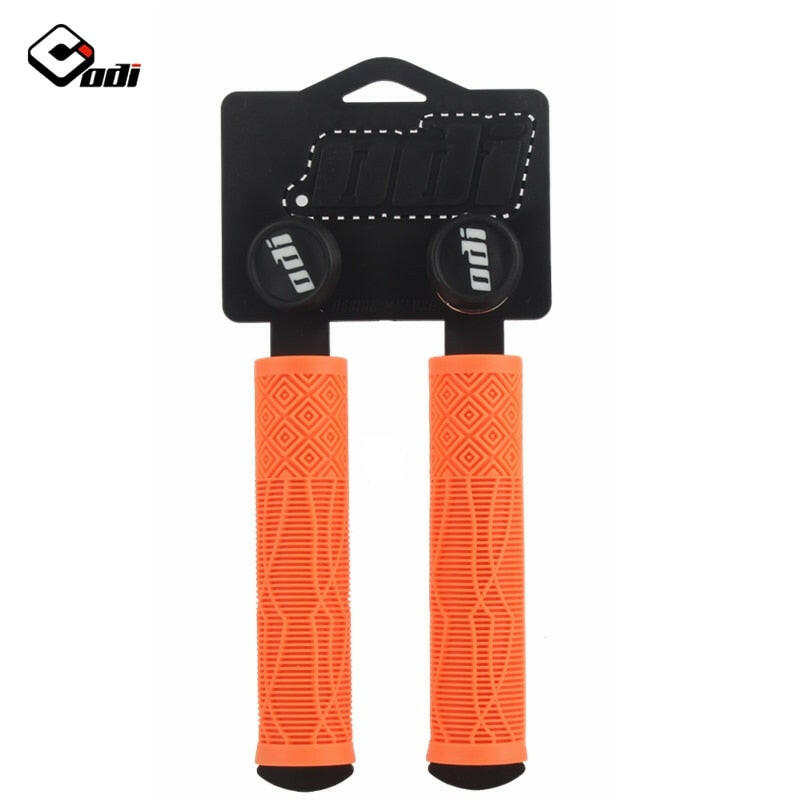 ODI Silicone Handle Grips Mountain Bike Off-Road Downhill Anti-Slip Shock-Absorbing XC/AM Cycling Bike Grips Bicycle Accessories-WAYBIKER