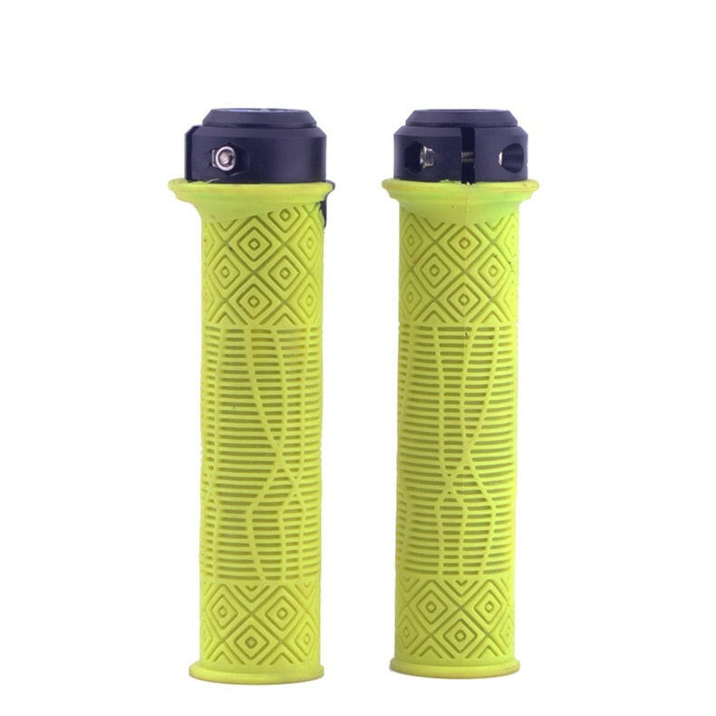 ODI MTB Bicycle Grip Lock 22.2mm Rubber Handlebar Grips Soft Antislip End Fit Fold BMX XC Balance Bicycle grip Bike Accessories-WAYBIKER