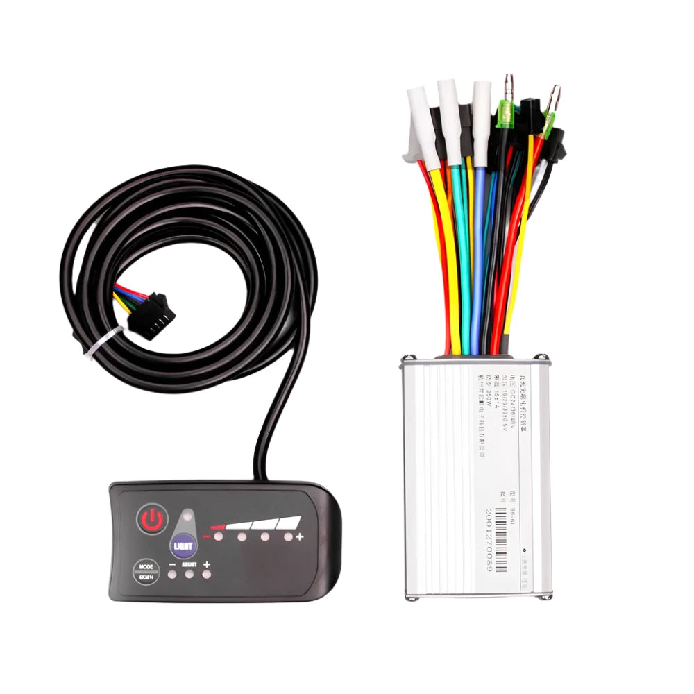 250W/350W Electric Bicycle Controller Waterproof LED LCD Display Brushless Electric Bike Controller 24V/36V/48V-WAYBIKER