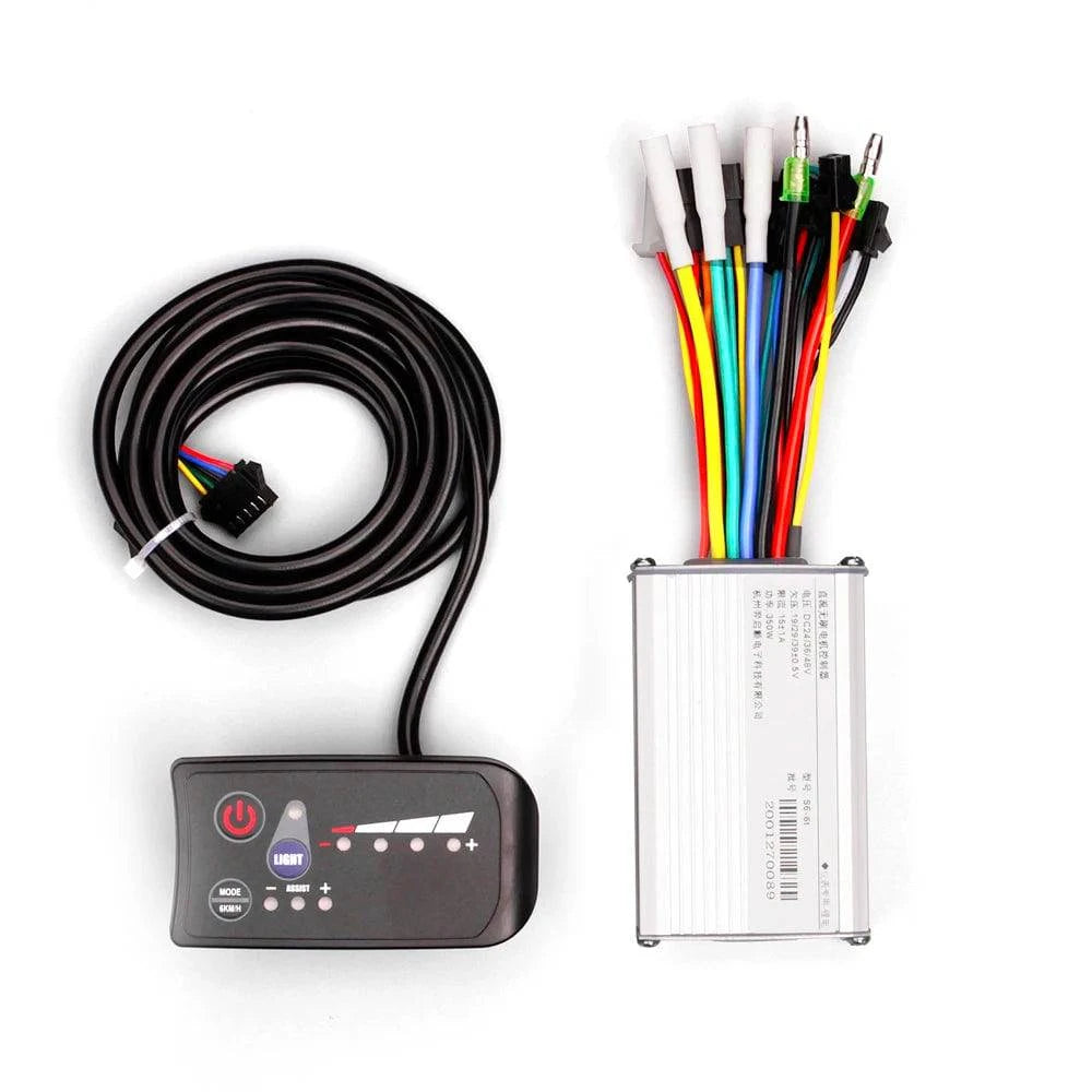 250W/350W Electric Bicycle Controller Waterproof LED LCD Display Brushless Electric Bike Controller 24V/36V/48V-WAYBIKER