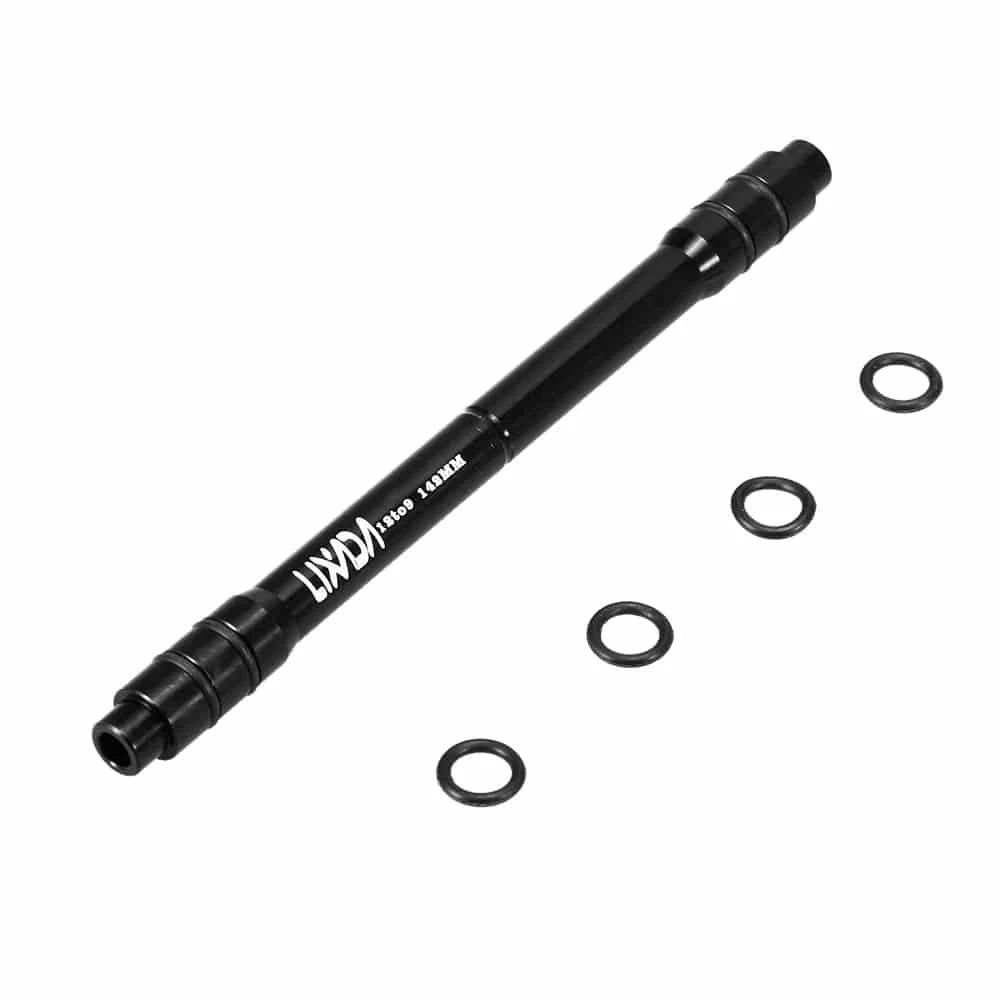 Lixada 12mm to 9mm QR Adapter MTB Bike Thru Axle Hub Quick Release 142/148mm Bicycle Rear Wheel Hub Adapter-WAYBIKER