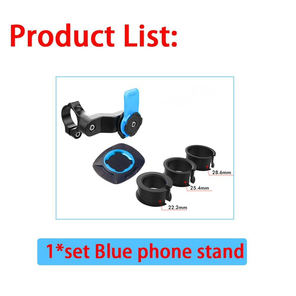 SMOYNG Simple Motorcycle Bike Phone Holder Stand Adjustable Support Moto Bicycle Handlebar Mount Bracket For Xiaomi iPhone-WAYBIKER