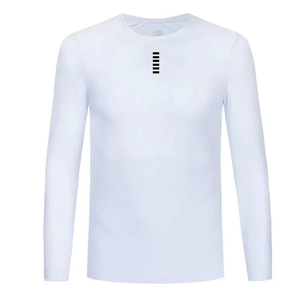 YKYWBIKE Cycling Base Layer Men Long Sleeve Bike Sports Shirt Bicycle Underwear Racing Bicycle Shirt  MTB Clothing Breathable-WAYBIKER