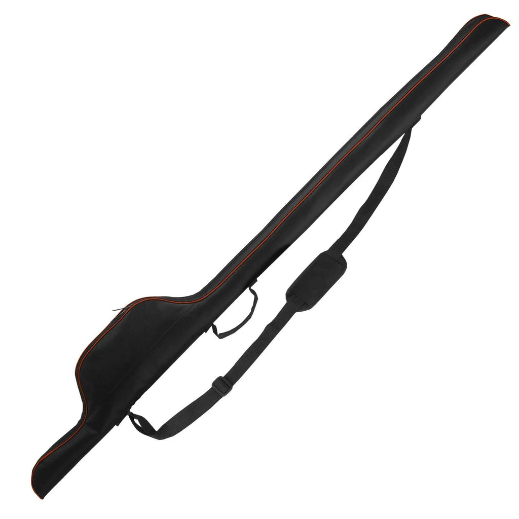 63'' Portable Fishing Pole Bag Folding Fishing Pole Holder Large Capacity Rod Tackle Organizer Storage Bag For Outdoor Fishing-WAYBIKER