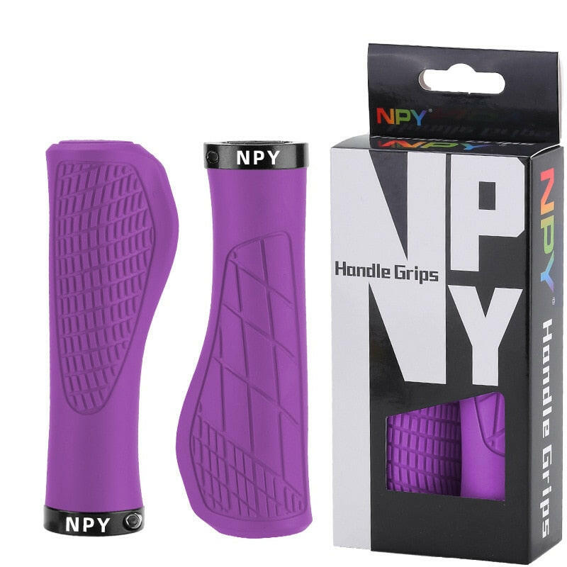 Bicycle Handlebar Grip Lock On Mountain Bike Grip Soft Rubber MTB Cuffs 22.2mm Bicycle Handle Cover Non-slip Bike Handles-WAYBIKER