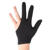 3-Finger Open Snooker Billiard Gloves Left/Right Hand Protector Billiard Pool Cue Mitten One Size Unisex Sportswear-WAYBIKER
