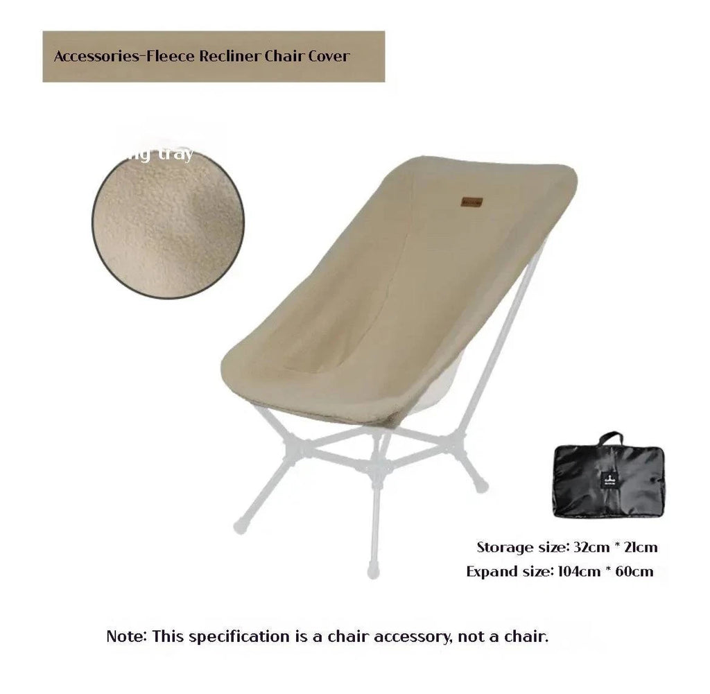 Difeike Outdoor Folding Camping Chair Portable New Moon Chair Outdoor High Back Lounge Chair Aluminum Alloy Free Lounge Chair-WAYBIKER