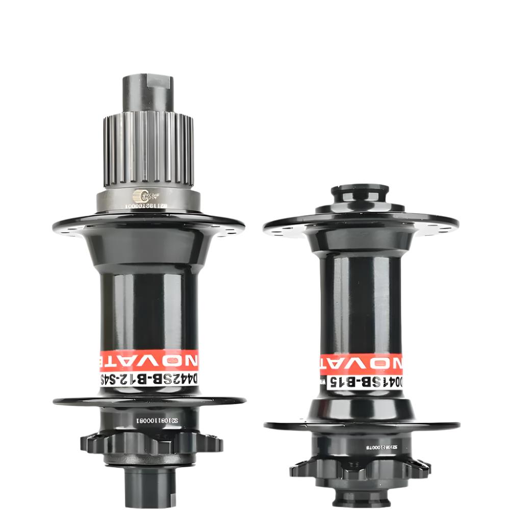 Novatec Bicycle Hubs D041/D442SB MTB Bike CRMO Bearings Steel Freehub Cassette MS Micro Spline 12S For XT/SLX M6100/M7100/M8100-WAYBIKER