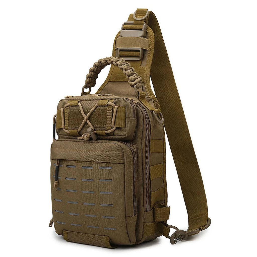 Fishing Sling Bag Fishing Tackle Storage Bag Tool Bag Oxford Cloth for Outdoor Fishing Hiking Hunting Camping-WAYBIKER