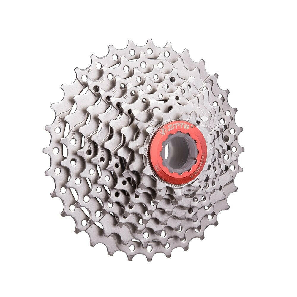 ZTTO 8 9 10 11 Speed Bicycle Cassette Road Bike 10speed Steel Sprocket 8s 9s 10s 11s 8v K7 Freewheel Bicycle Parts-WAYBIKER