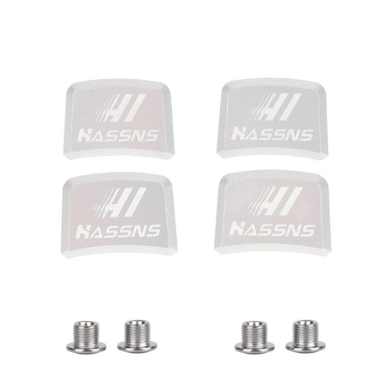 HASSNS Mtb Chainring Bolts Bicycle Sprocket Square Screw Rotor Crankset Candle Pe Bolt Crown Mountain Bike Dishes Screw Cycling-WAYBIKER