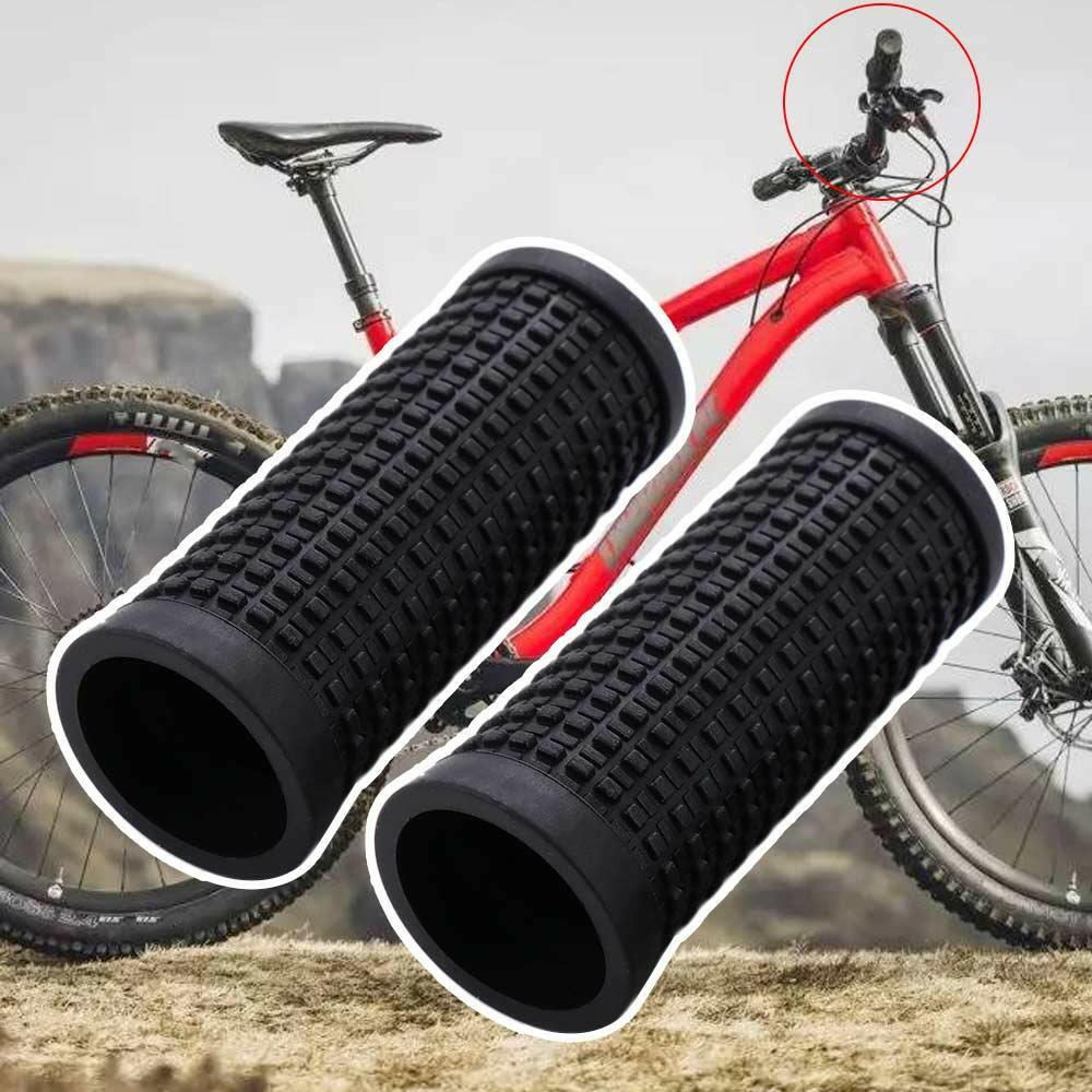 MTB Bike Handlebar Grips For Shimano SL-RS35 Short Bar Twist Cover Handle Bar Grip 22.2x75mm Non-slip Bicycle Accessories-WAYBIKER