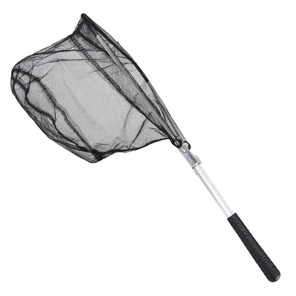 50cm Folding Fish Landing Net Collapsible Triangular Fly Fishing Net Fish Catching or Releasing For Outdoor Fishing Tools-WAYBIKER