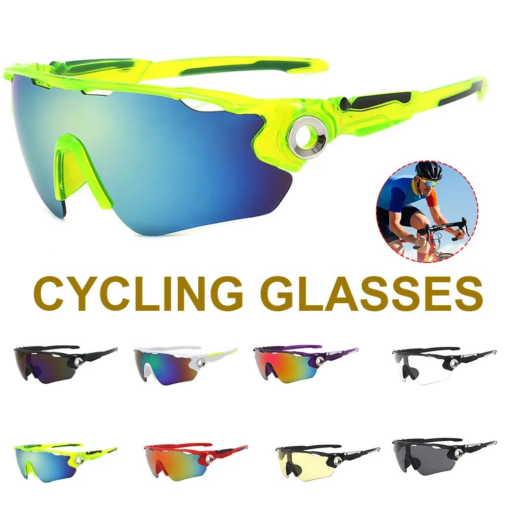 Cycling Eyewear 8 Clolors Outdoor Sports Sunglasses Men Women Cycling Glasses MTB Glasses Road Riding Bike Sunglasses Goggles-WAYBIKER