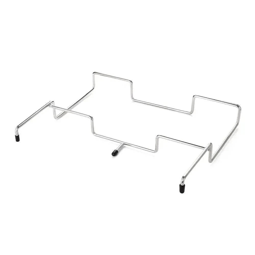 Foldable Table Storage Net Storage Net Portable Shelf Bag Stuff Mesh for Picnic Outdoor Camping Barbecue Kitchen Folding Rack-WAYBIKER
