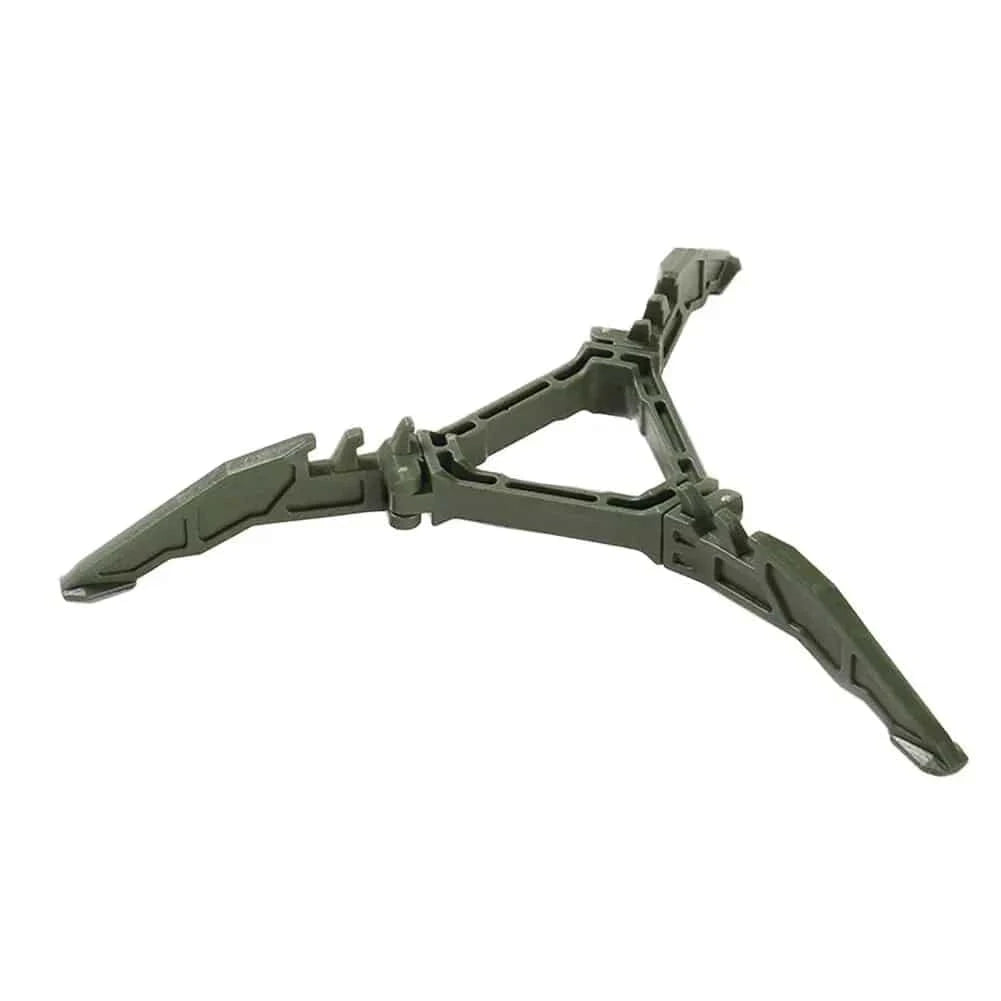 Nylon Gas Canister Stand Foldable Outdoor Gas Tank Bracket Camping Stove Bottle Stand Universal Tripod Folding Canister Stand-WAYBIKER