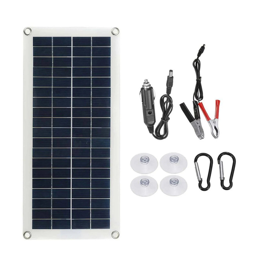 Portable 300W Solar Flexible Panel Kit 12V Switch USB Charging Interface Solar Board With Controller Waterproof Solar Cells-WAYBIKER