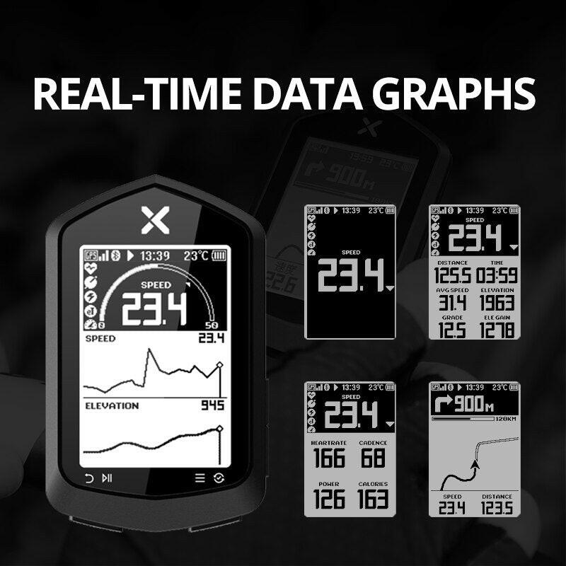 XOSS NAV Bike Computer Map Navigation Wireless Cycling Speedometer GPS ...
