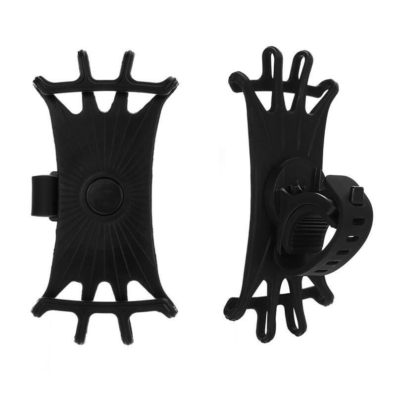 1PC New 360 Rotatable Bicycle Phone Holder Silicone Motorcycle Stand Bracket GPS Support For Iphone 11 Xiaomi 10 Huawei P40-WAYBIKER