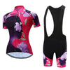 2023 Jersey Set Short Sleeve Cycling Clothes Riding Clothing Fashion Leisure Bike Wear Women MTB Women Breathable Quick-Dry-WAYBIKER