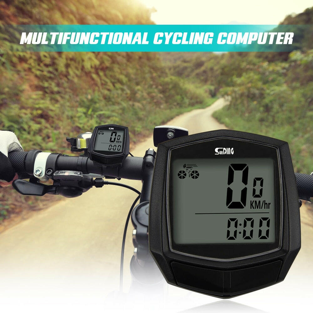 High Quality Cycling Computer Wired Type Bike Computer Rainproof LCD Screen Bicycle Computer 2022 New Arrival Fast Delivery