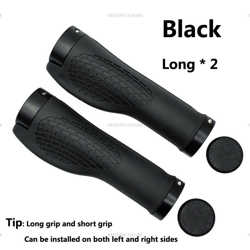Bicycle Handlebar Grips Short Long Grip Integrated Rubber handle MTB Cycling Hand Rest Mountain Bike Grip Grippings BMX Grips-WAYBIKER