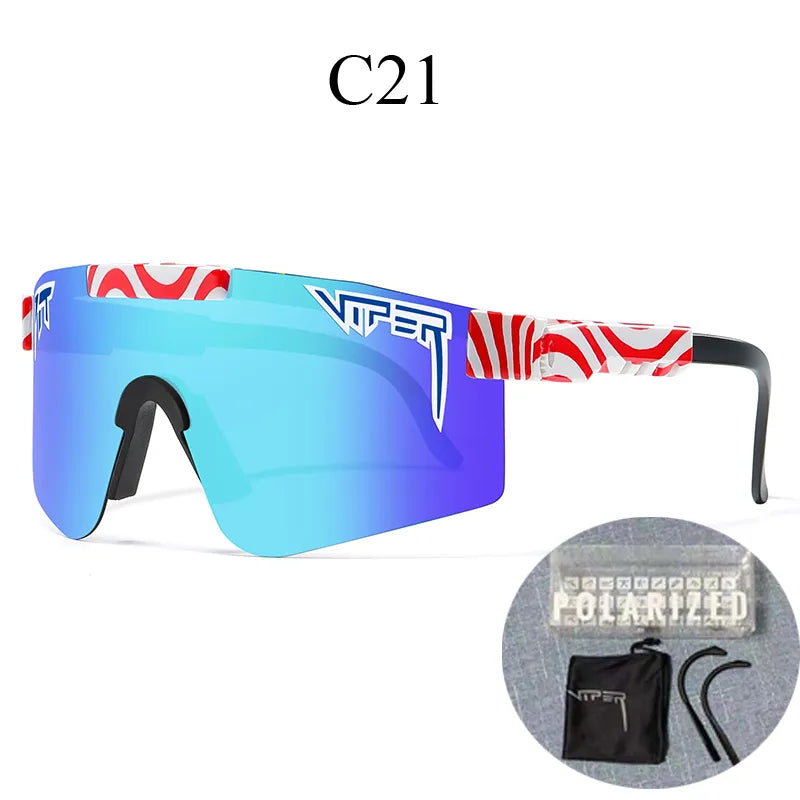 Brand Cycling Glasses UV400 Polarized Outdoor Sports Running Eyewear Fashion Bike Bicycle Party Sunglasses MTB Goggles with Case-WAYBIKER