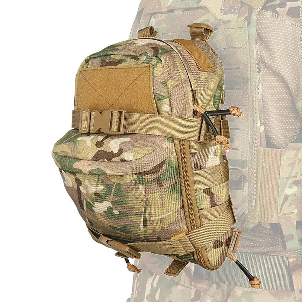 Tacticals Backpack Lightweight Hydration Pack Water Bladder Carriers 1000D Oxford Cloth for Outdoor Camping Climbing Huntings-WAYBIKER