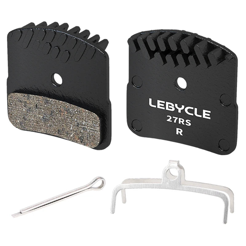 Lebycle cooling brake pads Semi-metal Full Metallic Resin Ice Cooling Tech Brake Pads For SAINT M810 M820 BR-RS405 BR-M9000-WAYBIKER