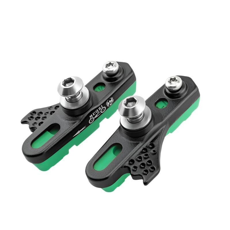MUQZI Bike Brake Pads For Alloy Rims Ultra light Rubber Brake Shoes MTB Road Bicycle Brake Block Cycling Accessories-WAYBIKER