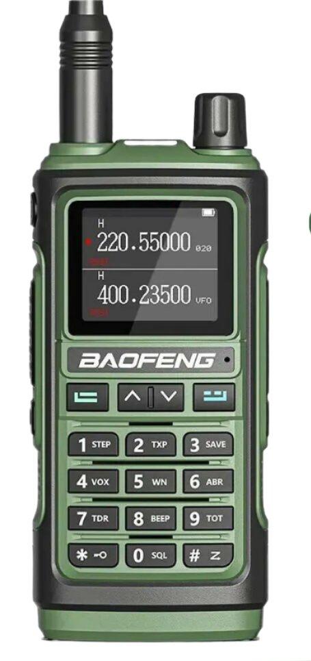 Baofeng UV 17 Pro Wireless Copy Frequency Walkie Talkie 16 KM Long Range Waterproof Flashlight Type-C Charger Ham Radio UV 5R-WAYBIKER