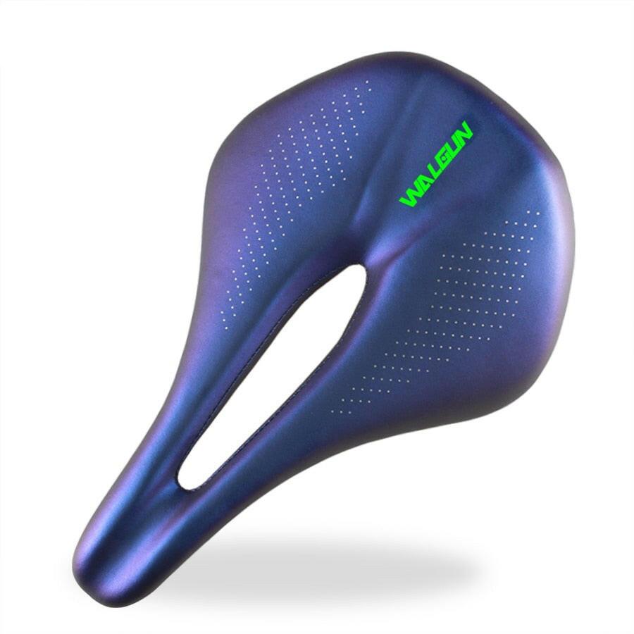Walgun Bike Carbon Fiber Saddle Road MTB  Mountain Bike Bicycle Saddle For Man Cycling Saddle Trail Comfort Races Seat 143/155mm-WAYBIKER