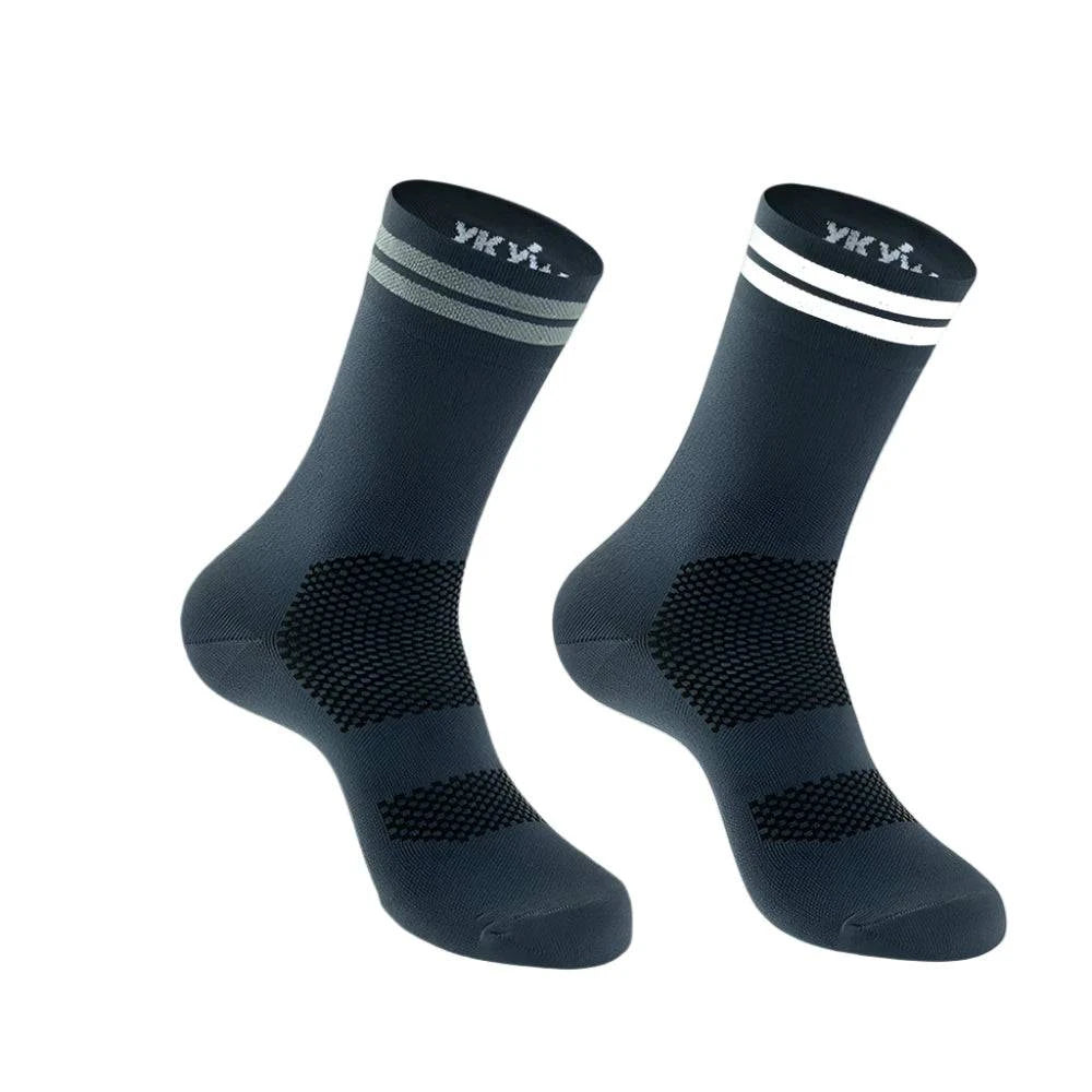 YKYWBIKE Cycling Socks Men Women Breathable Road Bicycle Socks Sport Compression Socks Outdoor Racing Running Bike Socks-WAYBIKER