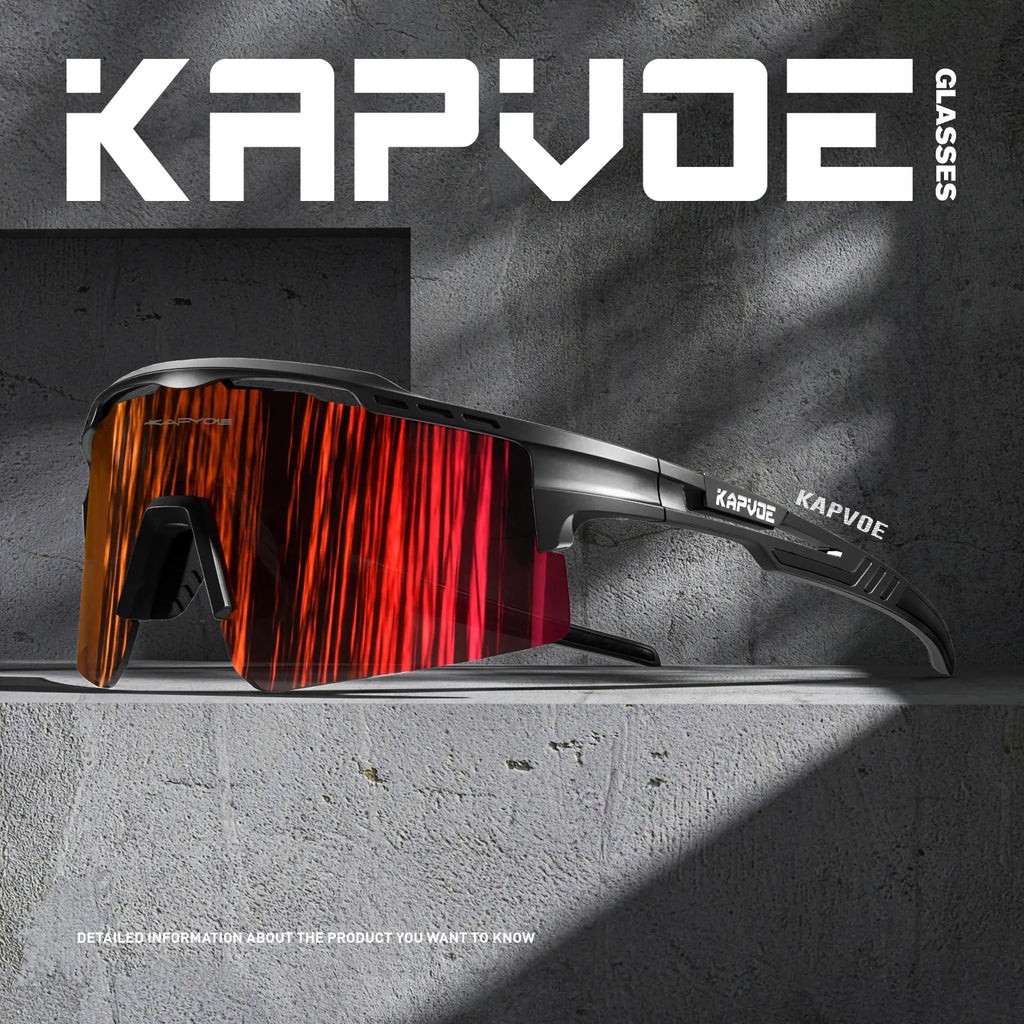 Polarized MTB Cycling Glasses Sports Runing Sunglasses Men Women Bike Bicycle Goggles Skiing Fishing Climbing Eyewear-WAYBIKER