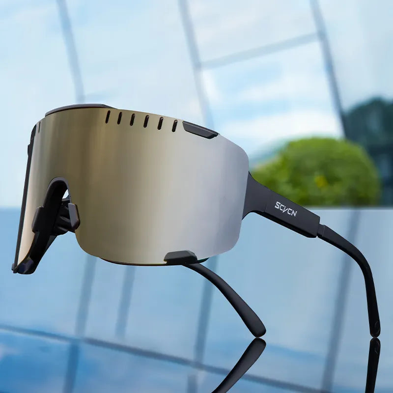 SCVCN Photochromic Sunglasses for Men Cycling Glasses Mountain Bike Road Bicycle Eyewear Pock Cycle Goggles UV400 MTB Biking-WAYBIKER