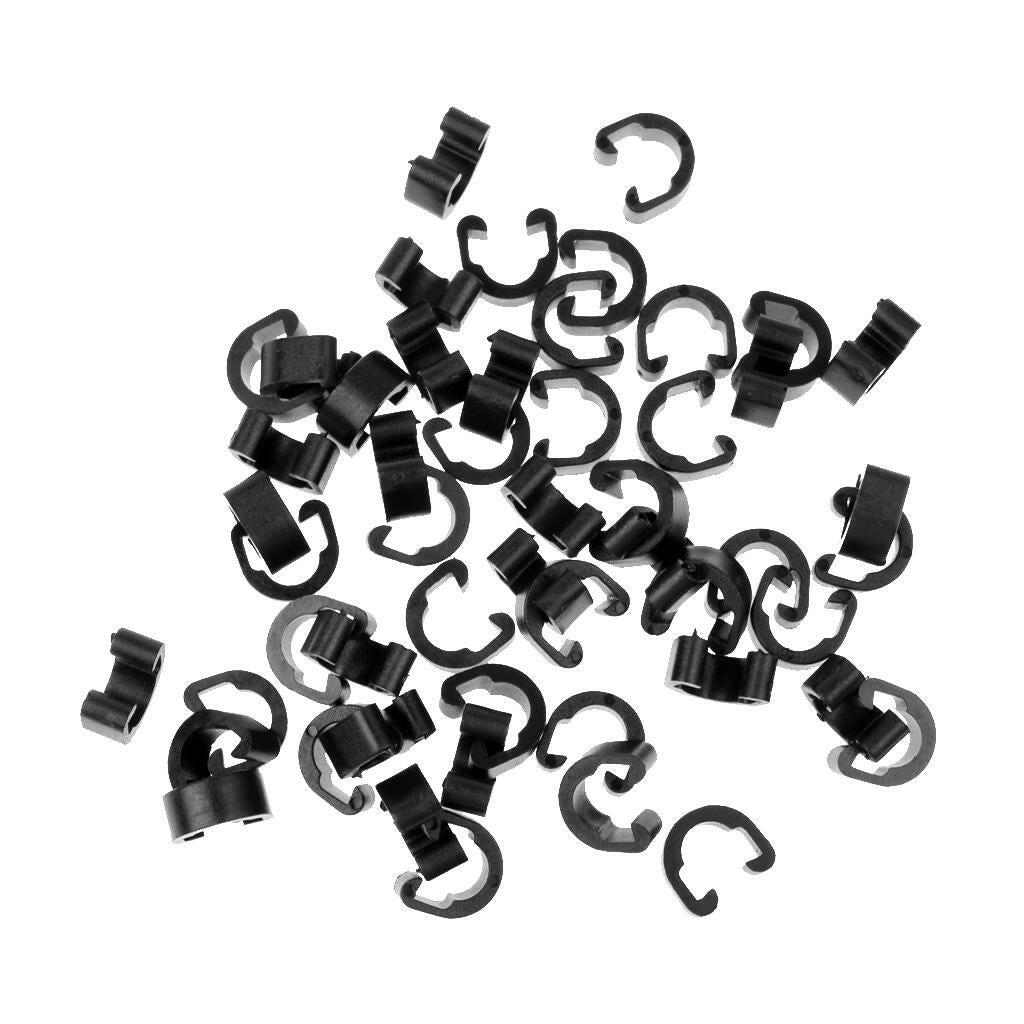 Lot 50pcs  Brake  Clips Buckle House Hose Guides-WAYBIKER