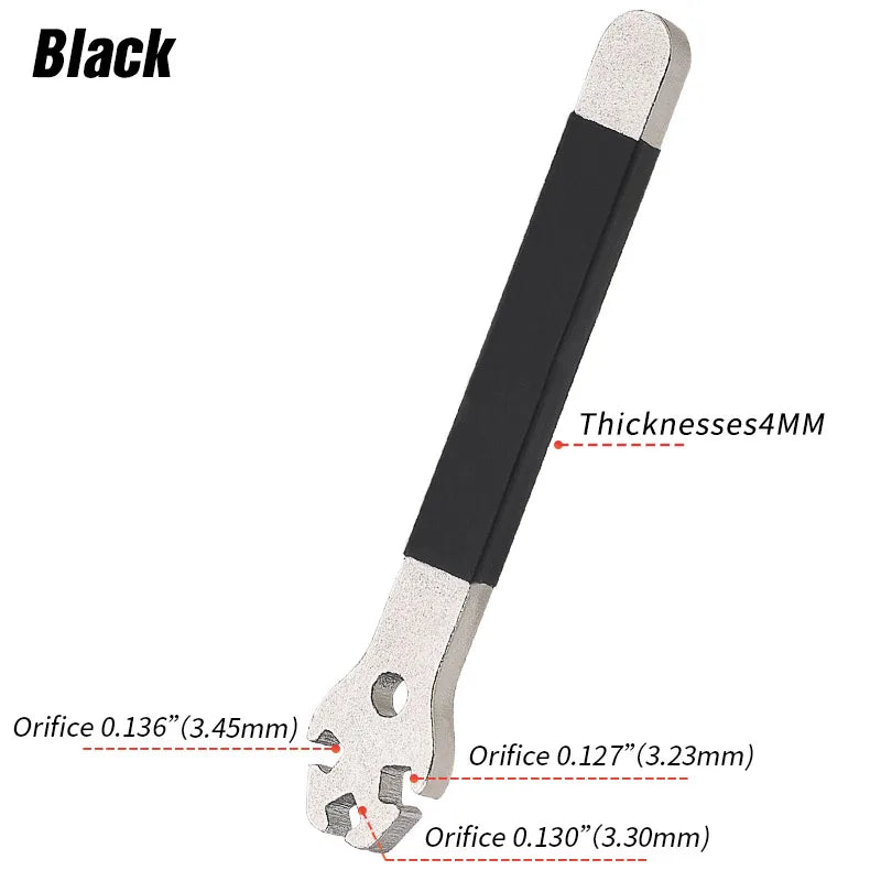 Lebycle Bicycle Stainless Steel  Spoke Wrench Wheel S Tension Correction Repair Tools-WAYBIKER