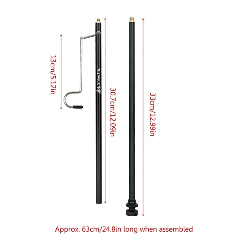 Shinetrip IGT Mobile Table Board Portable Table Unit Board Stainless Steel Removable for Hiking Fishing Picnic Camping Equipment-WAYBIKER