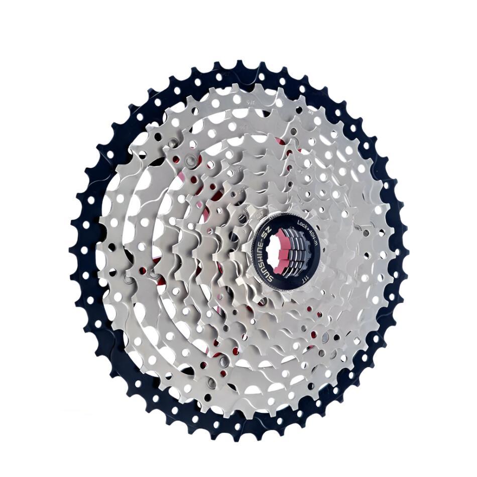 SUNSHINE Bicycle Cassette 8/9/10/11/12Speed Freewheel 32/36T/40T/42T/46T/50T/52T Sprocket HG Structure Flywheel For SHIMANO/SRAM-WAYBIKER