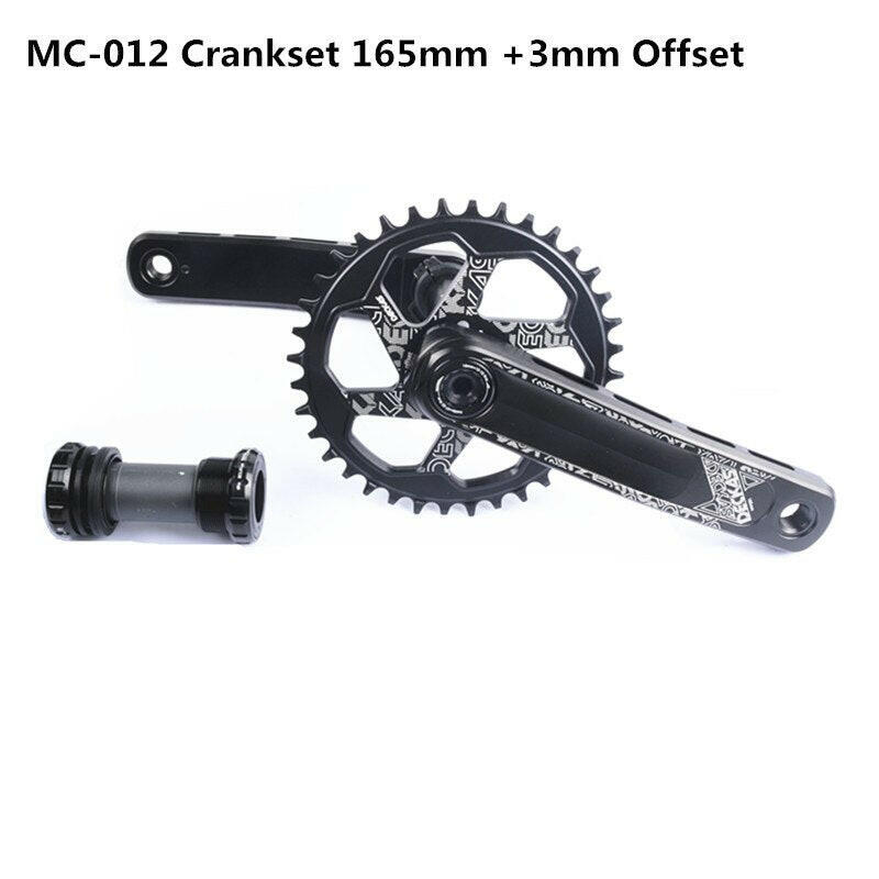Deckas Direct GXP Crankset 170mm With BB BSA Adapter GXP 3mm 6mm Offset Chainring Direct For Sram MTB Moutain Bike Bicycle-WAYBIKER