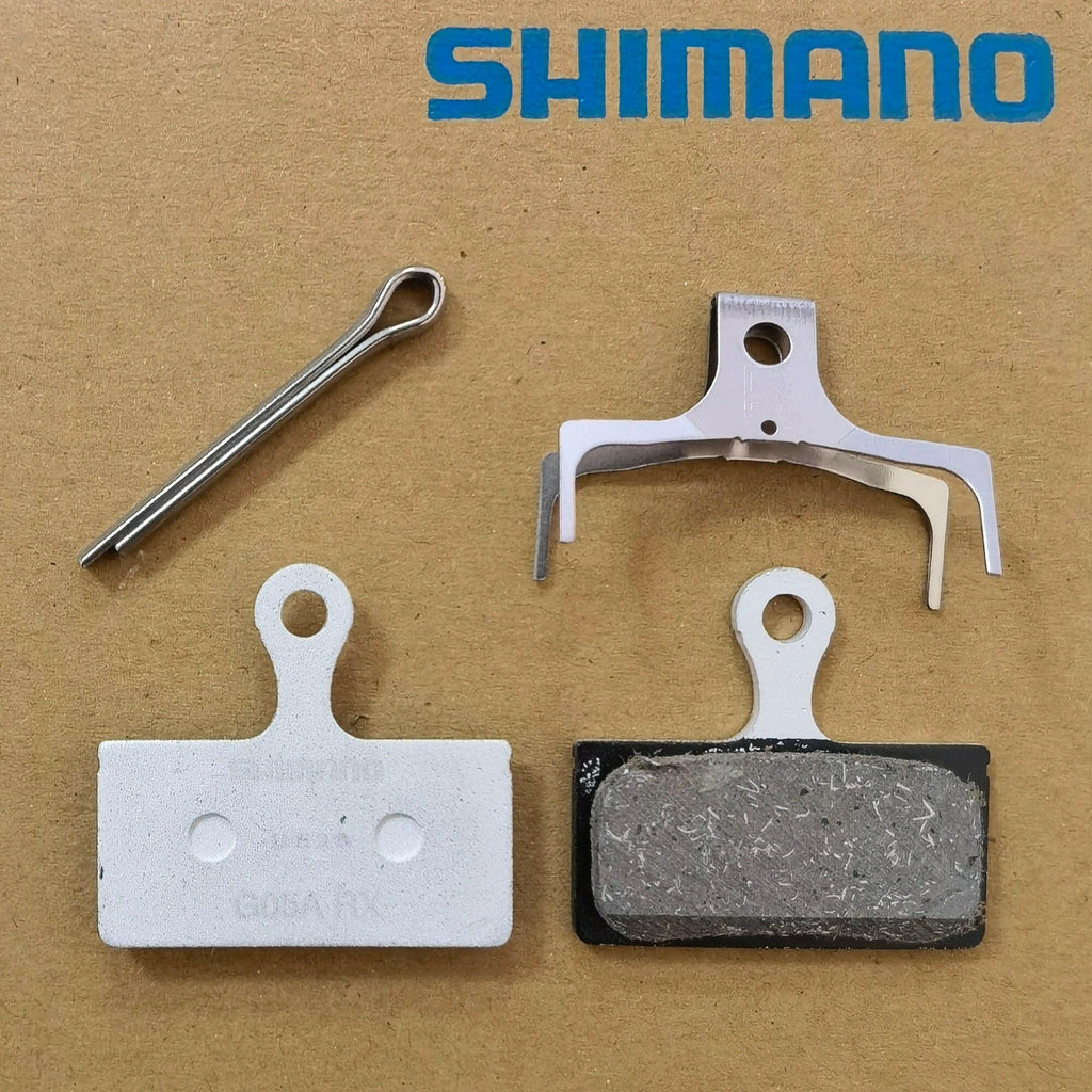 2 Pair Shimano 2-Piston G05A-RX Resin Disc Brake Pads For XTR/XT/SLX/DEORE UP G03A