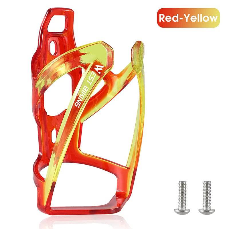 WEST BIKING Bottle Holder MTB Road Bicycle Water Bottle Cage Colorful Lightweight Cycling Bottle Bracket Bicycle Accessories