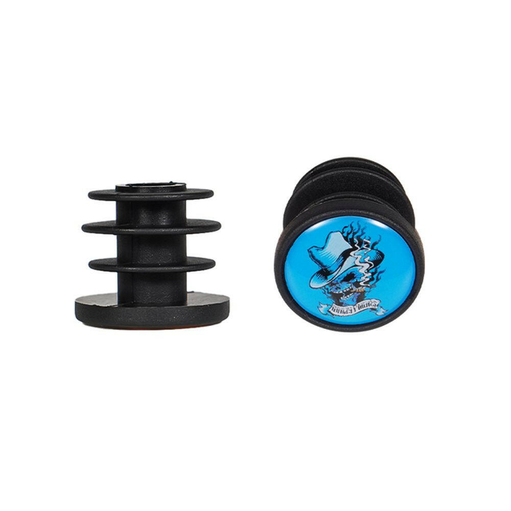 1 Pair Bike Handlebar End Plugs Plastic Mountain Road Bicycle Handlebar End Cap Multi-color Cycling Handlebar Accessories-WAYBIKER