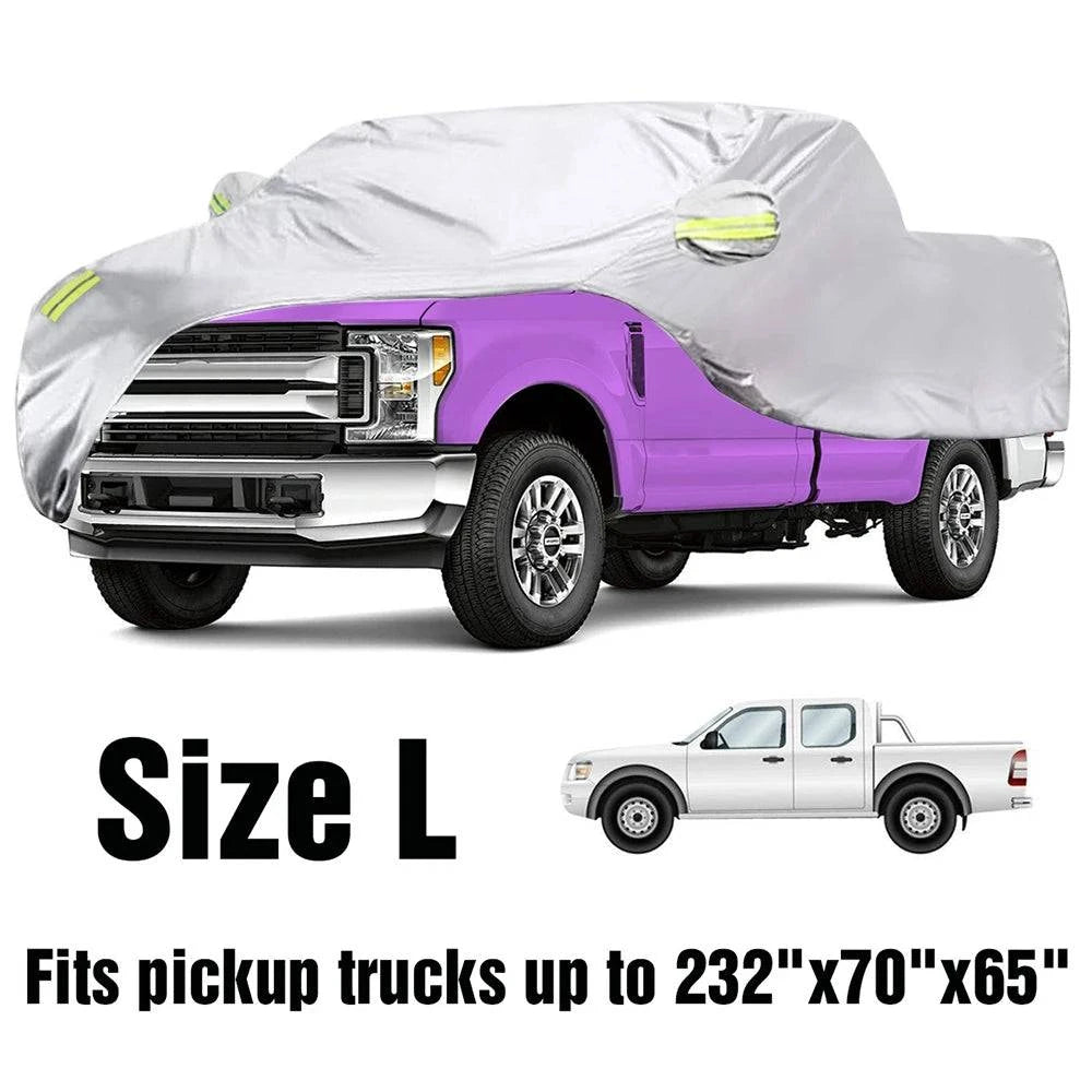 Truck Cover All Season Car Cover for Pickup Truck Against Dust Debris Windproof UV Car Protect 170T Replacement for Ford Raptor-WAYBIKER
