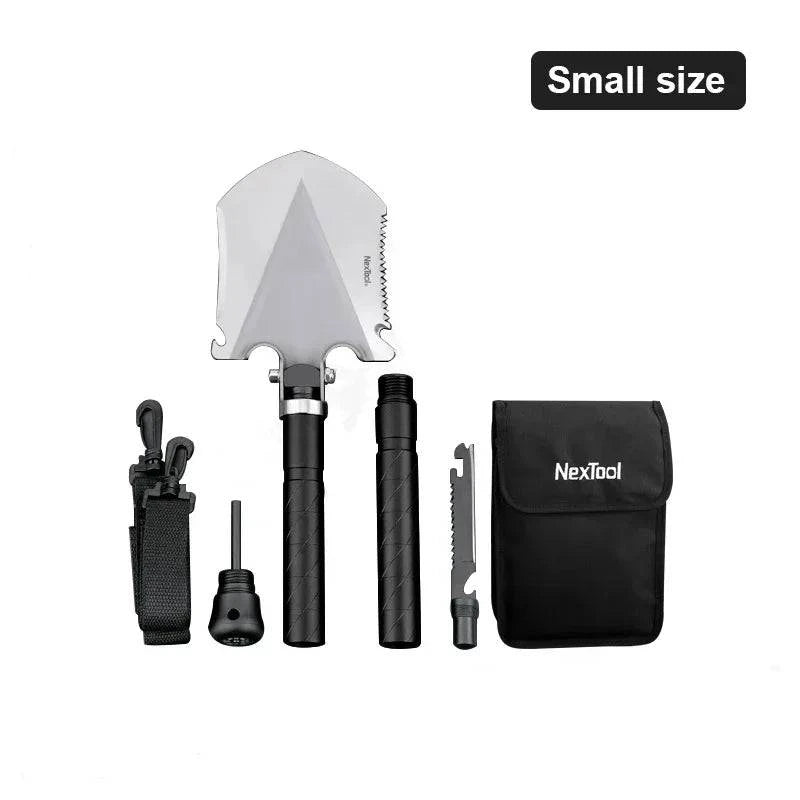 Xiaomi NexTool Outdoor Folding Shovel  Multi-functional Shovel Multitool Camping Hoe Axe Hammer Wood Saw Knife Survival Tool-WAYBIKER