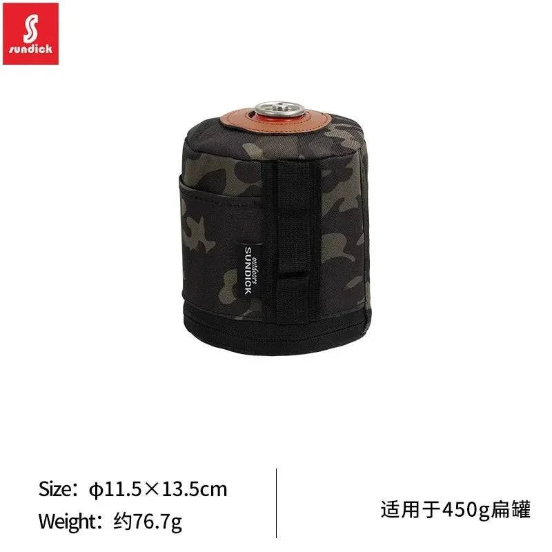 SUNDICK Camping 230 Gas Cylinder Cover Protective Cover Insulation Cover Anti Fall Picnic Long Gas 450 Gas Cylinder Storage Bag-WAYBIKER