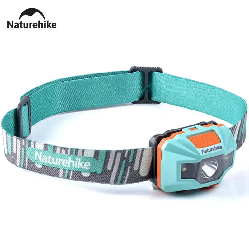 Naturehike LED Headlamp Super Bright Camping Lights Ultralight Mini Head Torch USB Chargeable Fishing Headlight Tent Flashlight-WAYBIKER