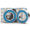 6802 VRS MAX Bearings 15*24*5mm ( 4 PCS ) Bike Pivot Chrome Steel Blue Sealed with Grease 6802LLU Cart Full Balls Bearing-WAYBIKER